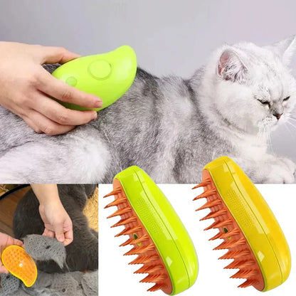 True4Paws™ Pet Grooming Steam Brush 🐾🐾🐾