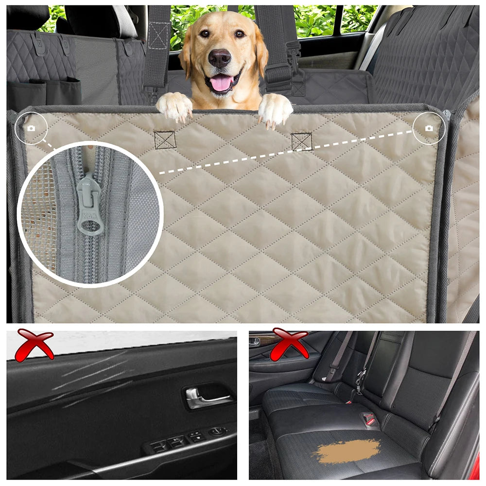 True4Paws™ Pet Car Seat Cover 🐾🐾🐾