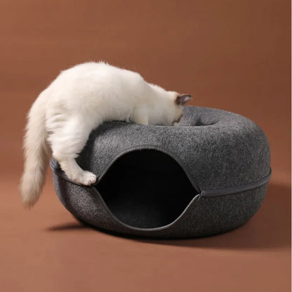 True4Paws™ Donut Tunnel for Pets 🐾🐾🐾