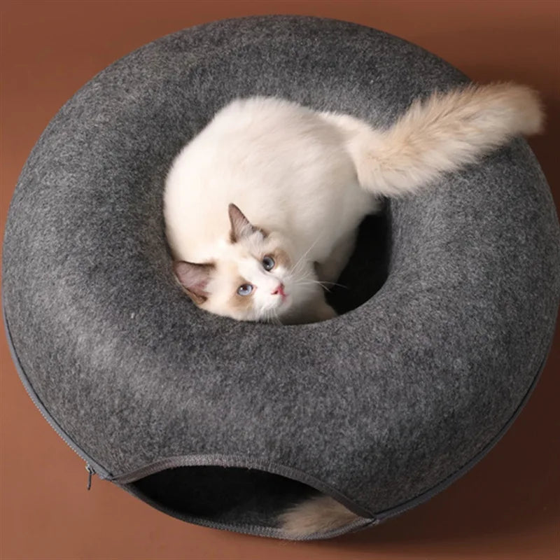 True4Paws™ Donut Tunnel for Pets 🐾🐾🐾